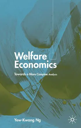 Ng | Welfare Economics | Buch | 978-0-333-97121-5 | www.sack.de