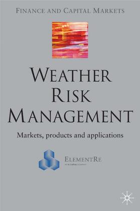 Banks | Weather Risk Management | Buch | sack.de