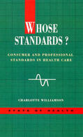 Williamson |  Whose Standards? | Buch |  Sack Fachmedien