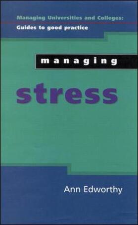 Edworthy | Managing Stress | Buch | 978-0-335-20405-2 | sack.de
