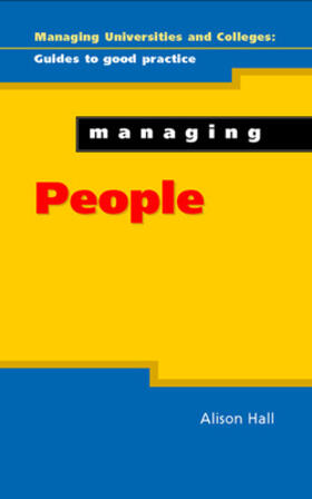 Hall | Managing People | Buch | 978-0-335-20993-4 | sack.de