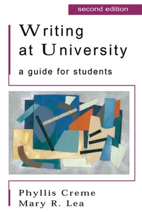 Creme / Lea |  Writing at University | Buch |  Sack Fachmedien
