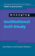 Watson / Maddison |  Managing Institutional Self Study | Buch |  Sack Fachmedien