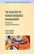 Sisson / Storey |  Realities of Human Resource Management | Buch |  Sack Fachmedien