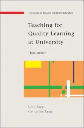Biggs / Tang |  Teaching for Quality Learning at University | Buch |  Sack Fachmedien