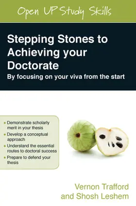 Trafford / Leshem |  Stepping Stones to Achieving your Doctorate | Buch |  Sack Fachmedien