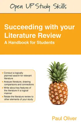 Oliver |  Succeeding with Your Literature Review: A Handbook for Students | Buch |  Sack Fachmedien