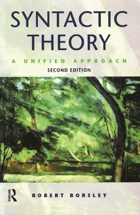 Borsley |  Syntactic Theory | Buch |  Sack Fachmedien