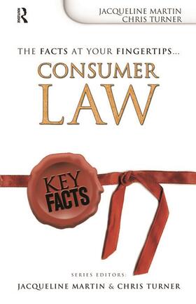 Turner / Martin / Birch |  Key Facts: Consumer Law | Buch |  Sack Fachmedien