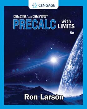 Larson |  Precalculus with Limits | Buch |  Sack Fachmedien