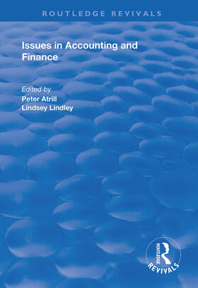 Atrill / Lindley |  Issues in Accounting and Finance | Buch |  Sack Fachmedien