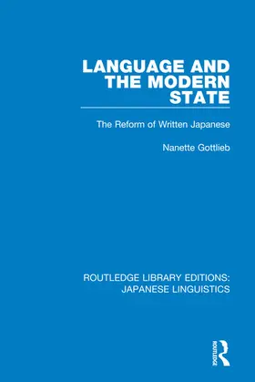 Gottlieb |  Language and the Modern State | Buch |  Sack Fachmedien