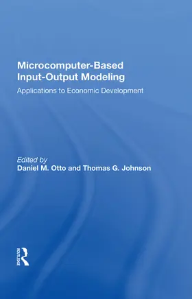 Otto | Microcomputer Based Input-output Modeling | Buch | 978-0-367-00393-7 | www.sack.de