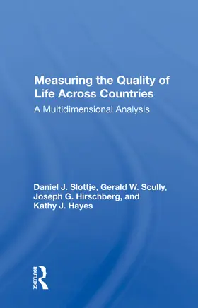 Slottje |  Measuring The Quality Of Life Across Countries | Buch |  Sack Fachmedien