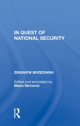 Brzezinski |  In Quest of National Security | Buch |  Sack Fachmedien