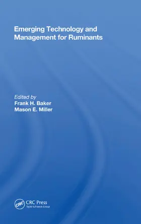 Baker |  Emerging Technology And Management For Ruminants | Buch |  Sack Fachmedien
