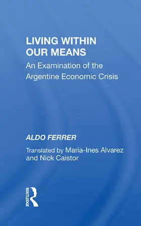 Ferrer |  Living Within Our Means | Buch |  Sack Fachmedien