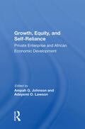 Johnson |  Growth, Equity, and Self-Reliance | Buch |  Sack Fachmedien