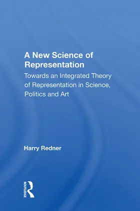 Redner |  A New Science of Representation | Buch |  Sack Fachmedien