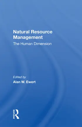 Ewert |  Natural Resource Management | Buch |  Sack Fachmedien