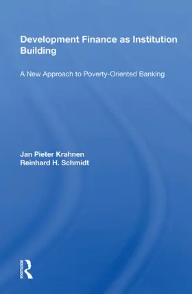 Krahnen |  Development Finance As Institution Building | Buch |  Sack Fachmedien
