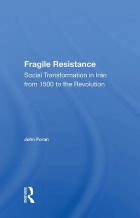 Foran |  Fragile Resistance | Buch |  Sack Fachmedien