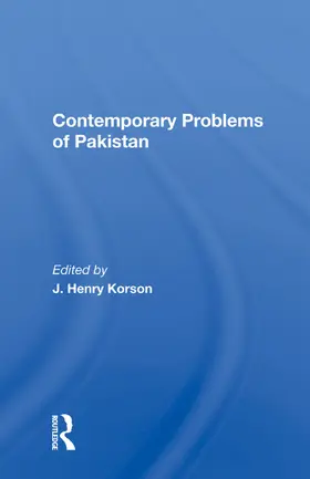 Korson |  Contemporary Problems of Pakistan | Buch |  Sack Fachmedien
