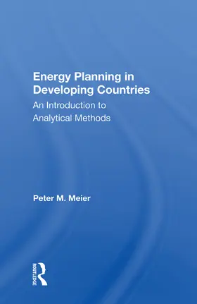 Meier |  Energy Planning In Developing Countries | Buch |  Sack Fachmedien