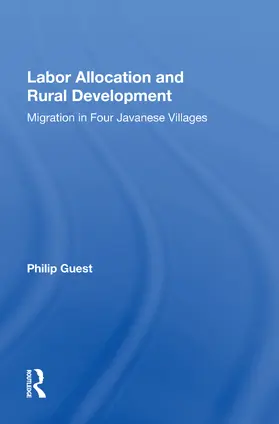 Guest |  Labor Allocation And Rural Development | Buch |  Sack Fachmedien