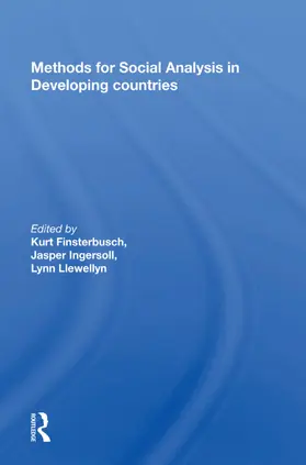 Finsterbusch |  Methods for Social Analysis in Developing Countries | Buch |  Sack Fachmedien