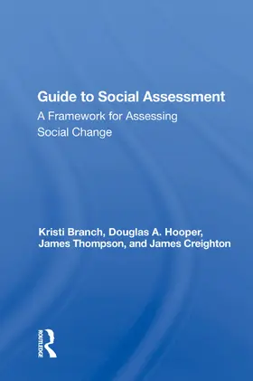 Branch |  Guide to Social Assessment | Buch |  Sack Fachmedien