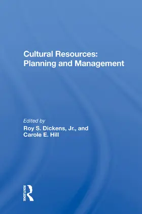 Dickens / Dickens Jr. / Hill |  Cultural Resources | Buch |  Sack Fachmedien