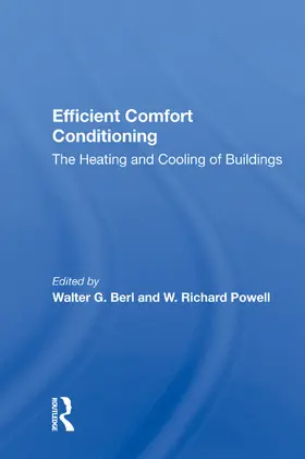 Berl |  Efficient Comfort Conditioning | Buch |  Sack Fachmedien