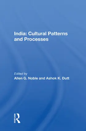 Noble |  India: Cultural Patterns and Processes | Buch |  Sack Fachmedien