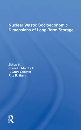 Murdock |  Nuclear Waste: Socioeconomic Dimensions of Long-Term Storage | Buch |  Sack Fachmedien