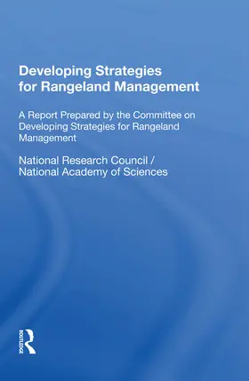 Koppal |  Developing Strategies For Rangeland Management | Buch |  Sack Fachmedien