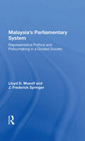 Musolf |  Malayasia's Parliamentary System | Buch |  Sack Fachmedien