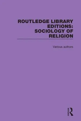 Various |  Routledge Library Editions: Sociology of Religion | Buch |  Sack Fachmedien