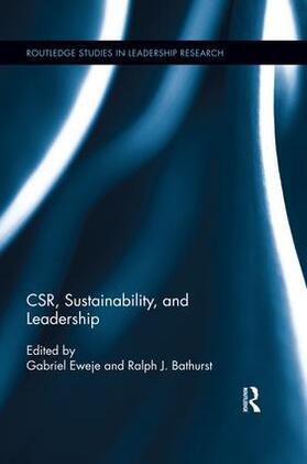 Eweje / Bathurst | CSR, Sustainability, and Leadership | Buch | 978-0-367-02658-5 | sack.de