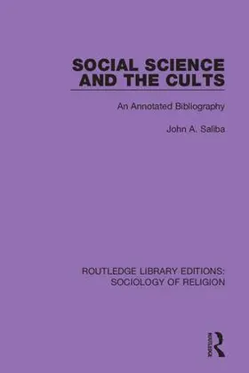 Saliba |  Social Science and the Cults | Buch |  Sack Fachmedien