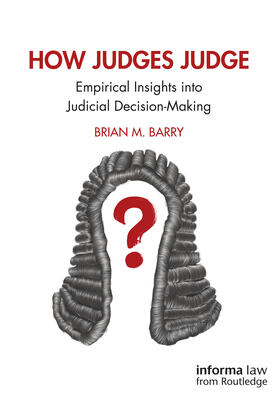 Barry |  How Judges Judge | Buch |  Sack Fachmedien