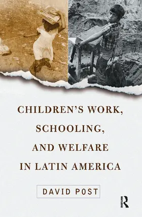 Post |  Children's Work, Schooling, And Welfare In Latin America | Buch |  Sack Fachmedien