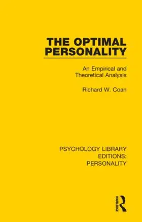Coan |  The Optimal Personality | Buch |  Sack Fachmedien