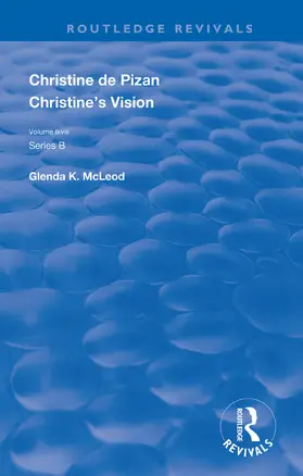 de Pizan |  Christine's Vision | Buch |  Sack Fachmedien