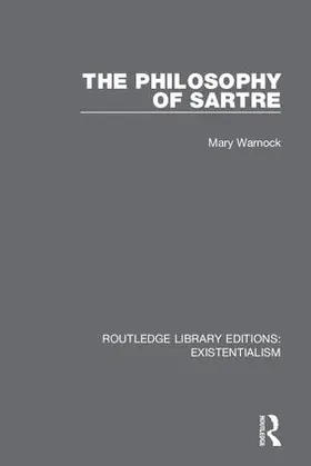 Warnock |  The Philosophy of Sartre | Buch |  Sack Fachmedien