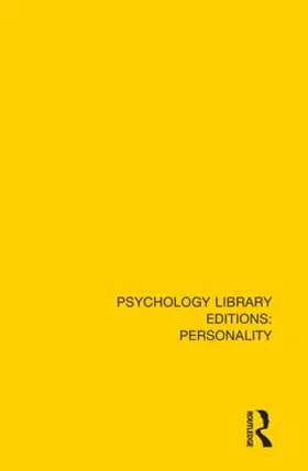 Cattell |  An Introduction to Personality Study | Buch |  Sack Fachmedien