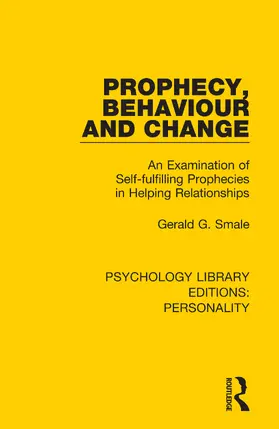 Smale |  Prophecy, Behaviour and Change | Buch |  Sack Fachmedien