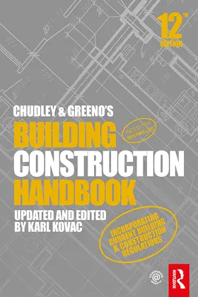 Chudley / Greeno / Kovac | Chudley and Greeno's Building Construction Handbook | Buch | 978-0-367-13543-0 | sack.de