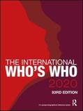 Publications |  The International Who's Who 2020 | Buch |  Sack Fachmedien