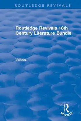 Various |  18th Century Literature Bundle | Buch |  Sack Fachmedien